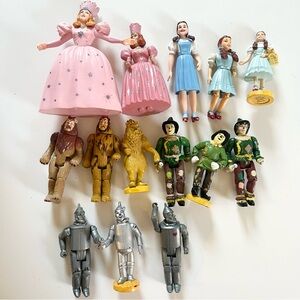 Vintage 1988 Wizard of Oz Character Figurine Set